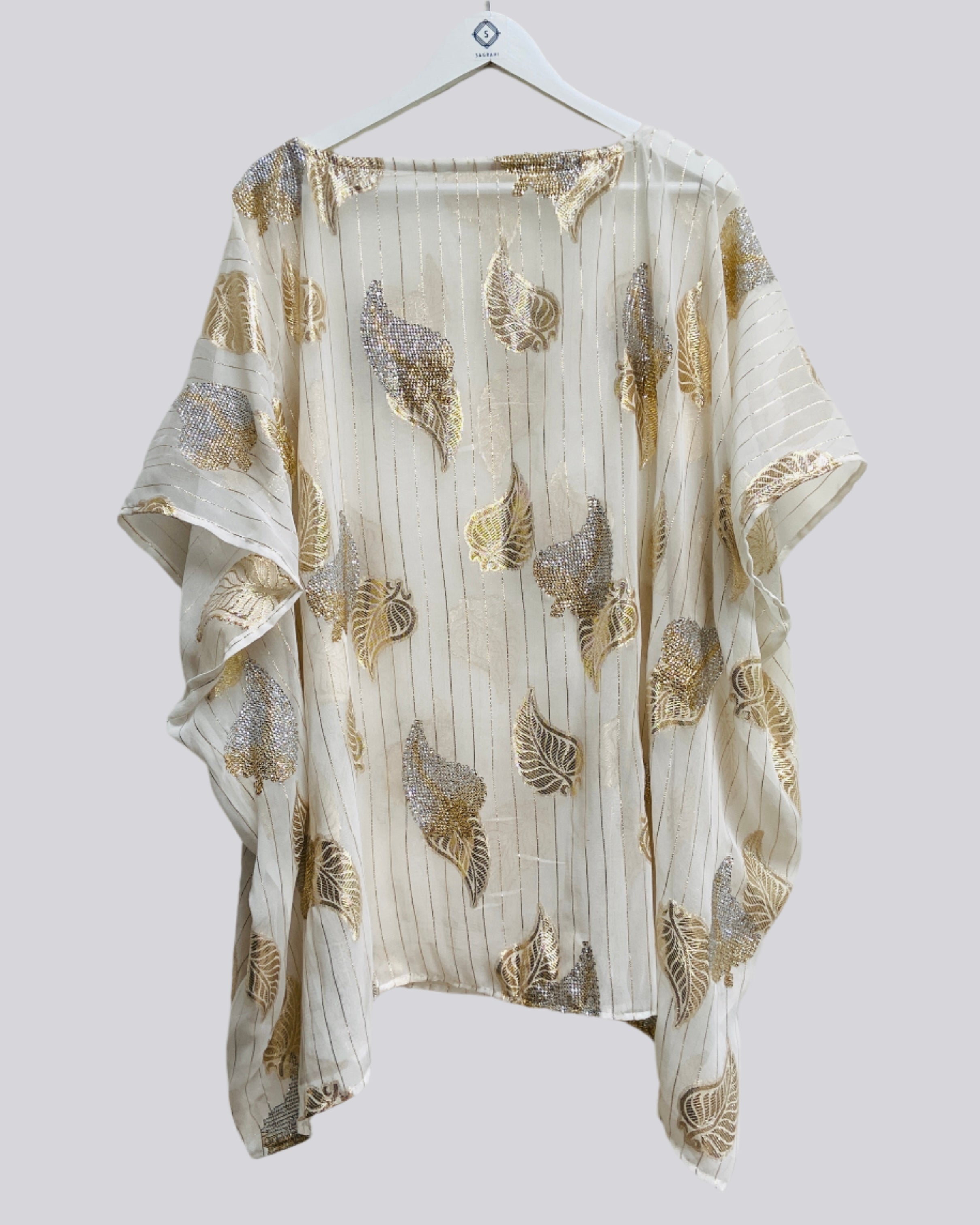 Silver and gold kaftan