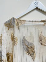 Silver and gold kaftan