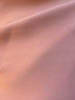 Duchess satin shoulder drape top