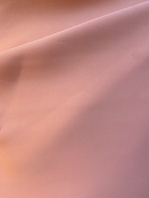 Duchess satin shoulder drape top