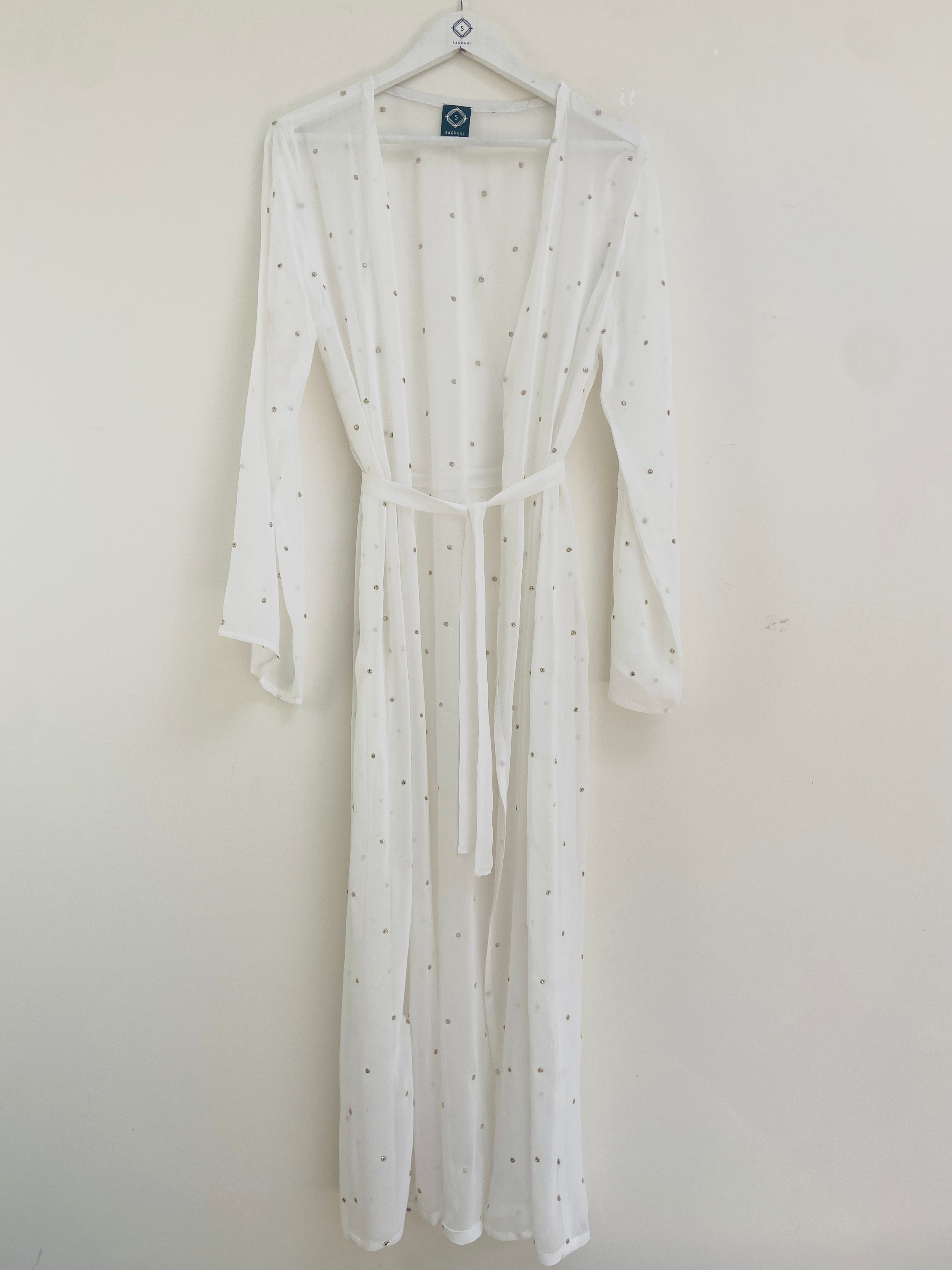 Black and white Kimono coverup