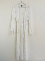 Black and white Kimono coverup