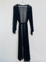 Black and white Kimono coverup