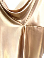 Liquid gold godet lehenga skirt