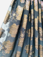 Black and Gold sequin detail lehenga skirt