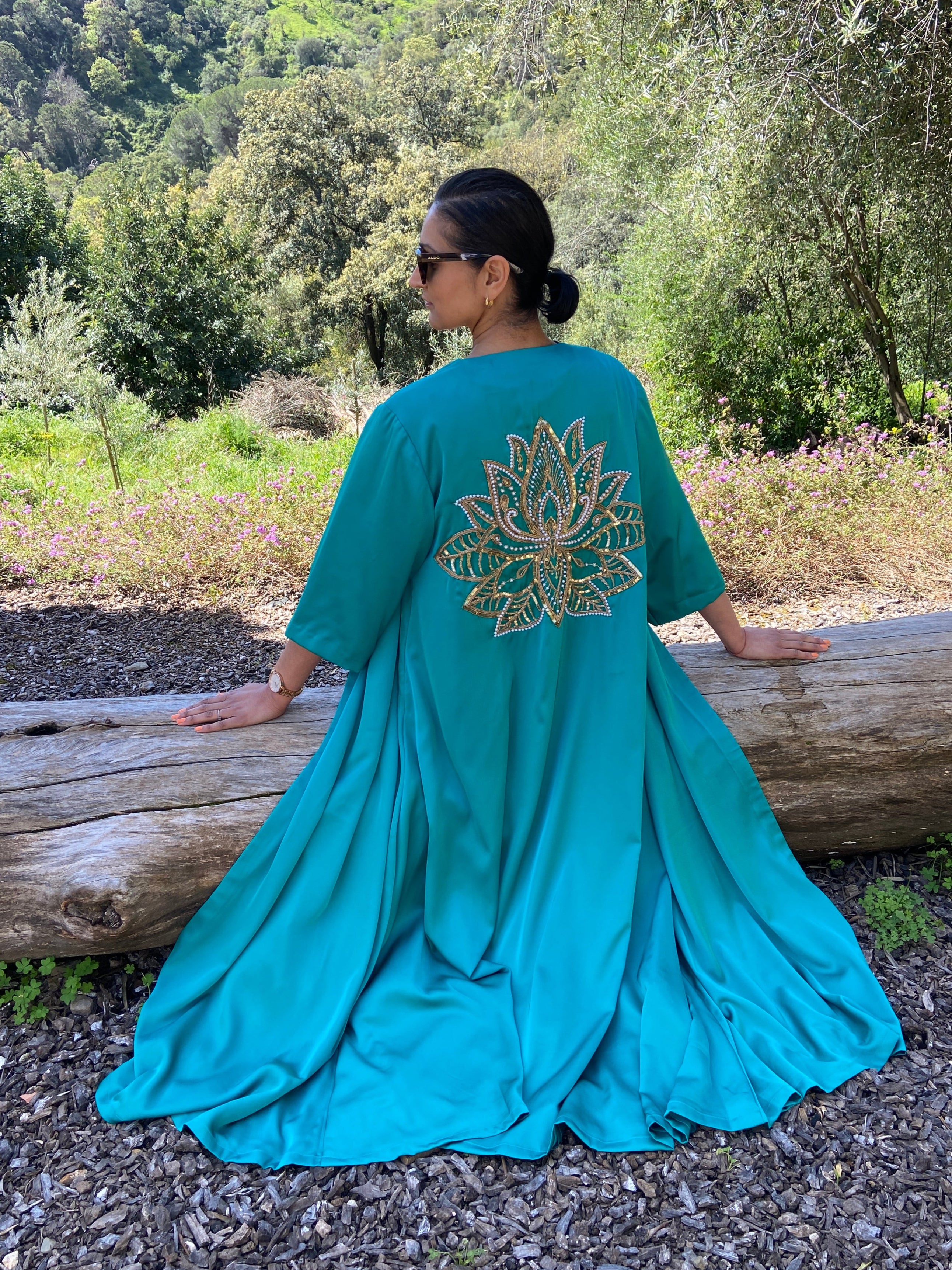 Lotus Growth Kimono