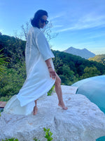 White light Mandala Kimono