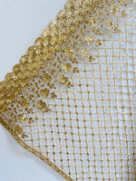 Gold sequin dupatta