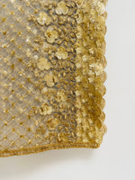 Gold sequin dupatta