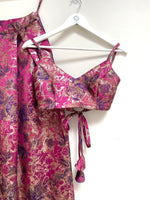 Magenta Lehenga set