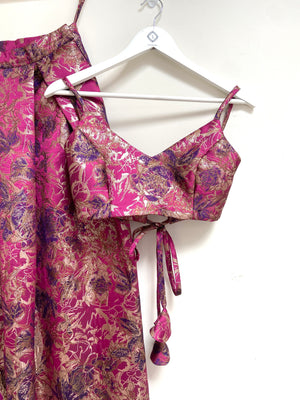Magenta Lehenga set