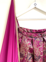 Magenta Lehenga set