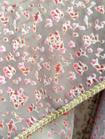 Anita .V. Velvet soft rose Pajami suit and dupatta set