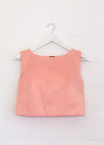 Peach Cross Over Top