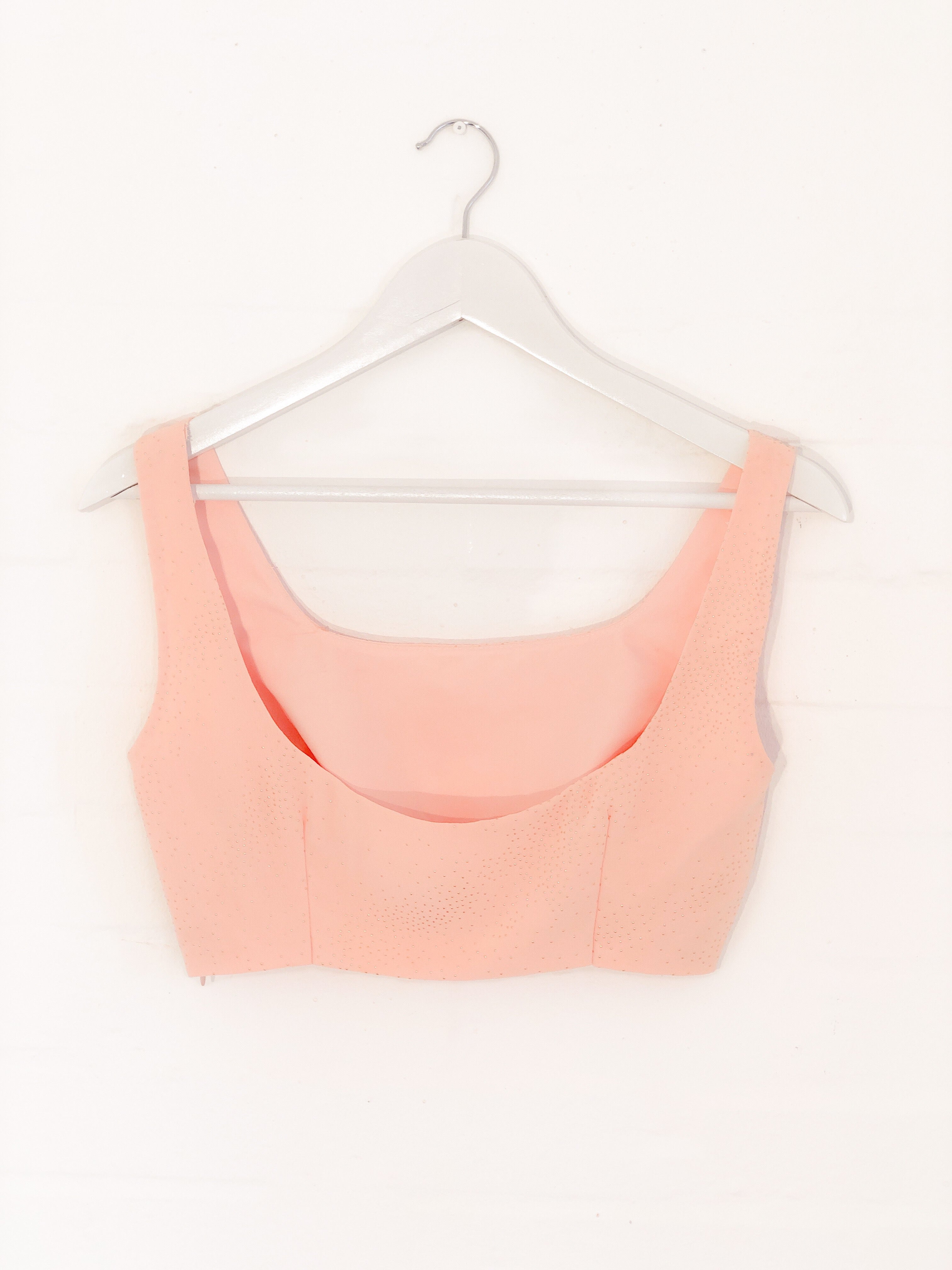 Peach Crop Top