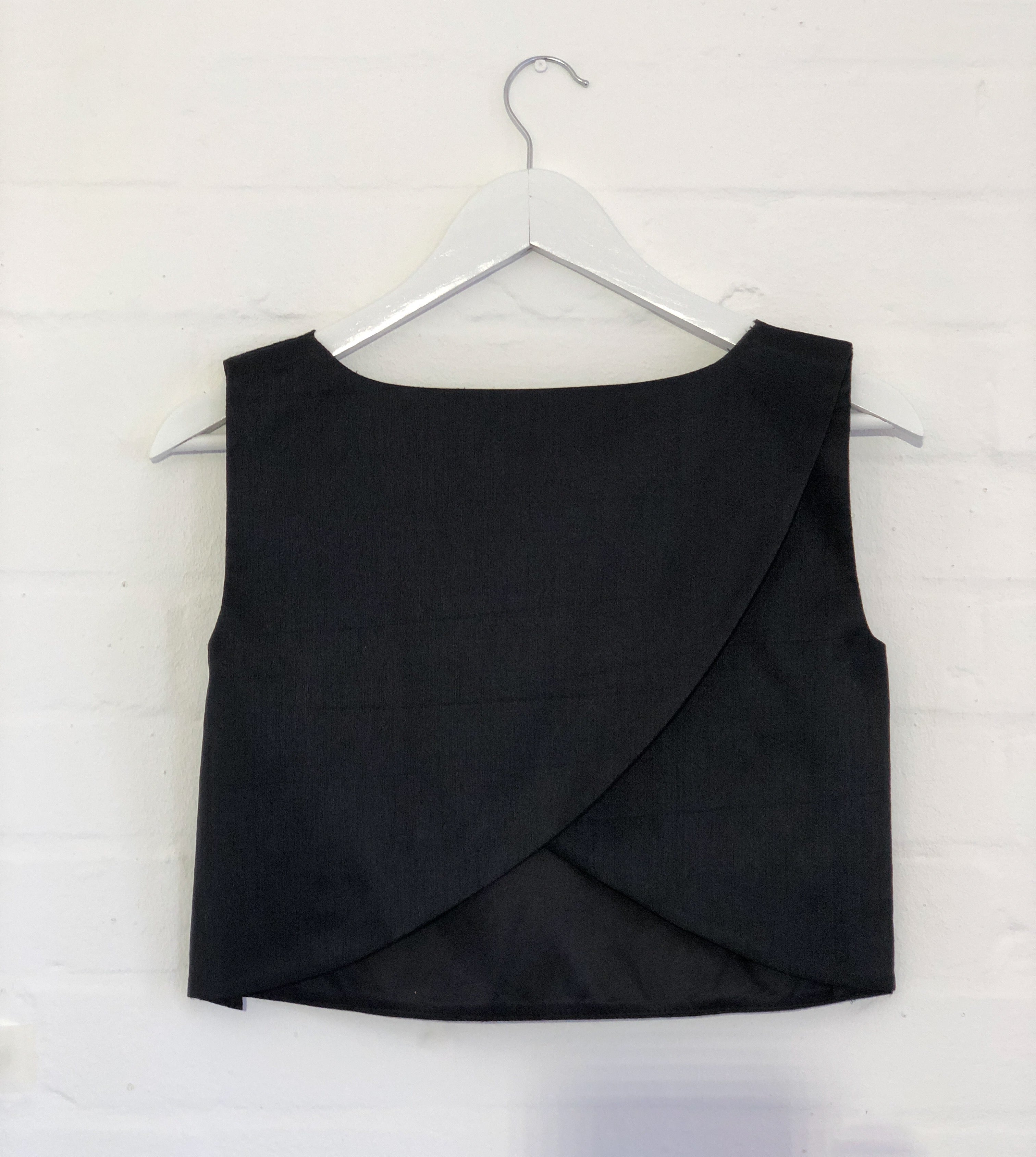 Black Cross Over Top