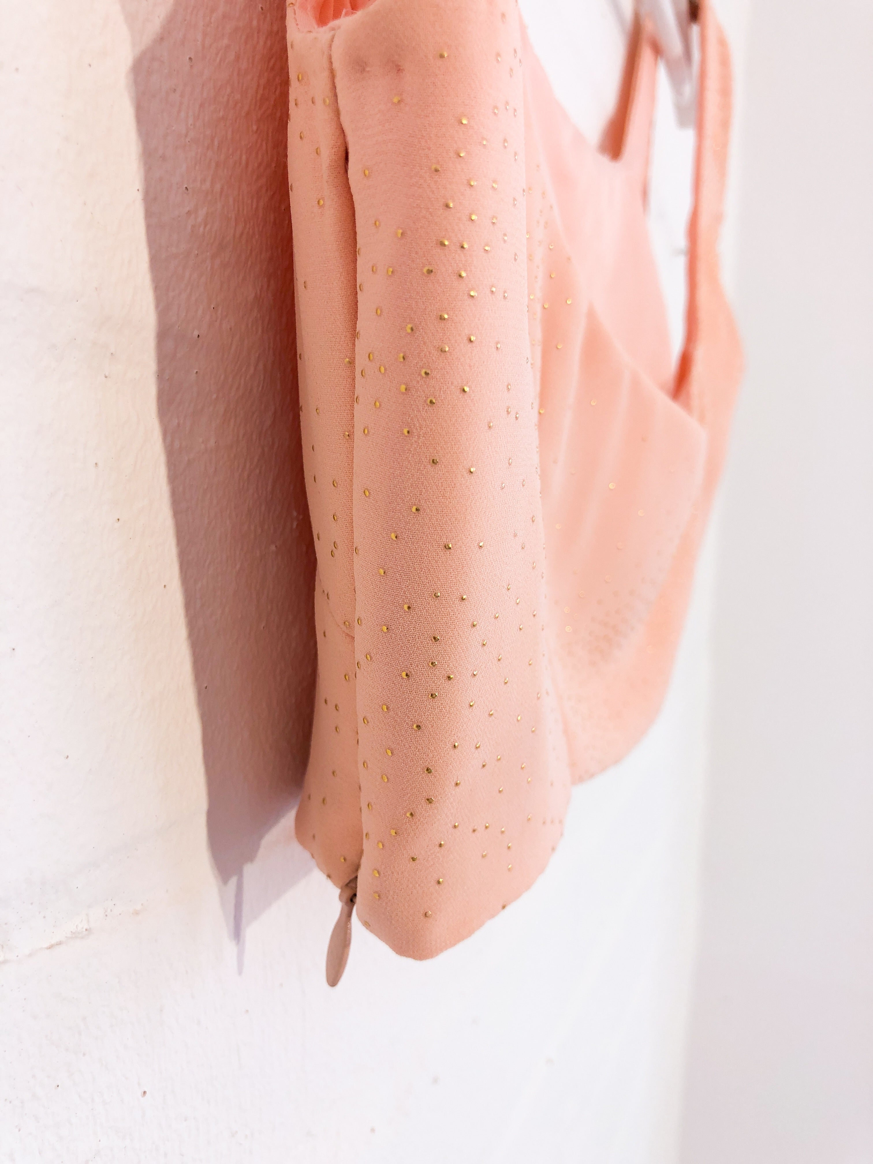 Peach Crop Top