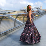Floral pink lehenga with choice of dupatta