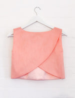 Peach Cross Over Top