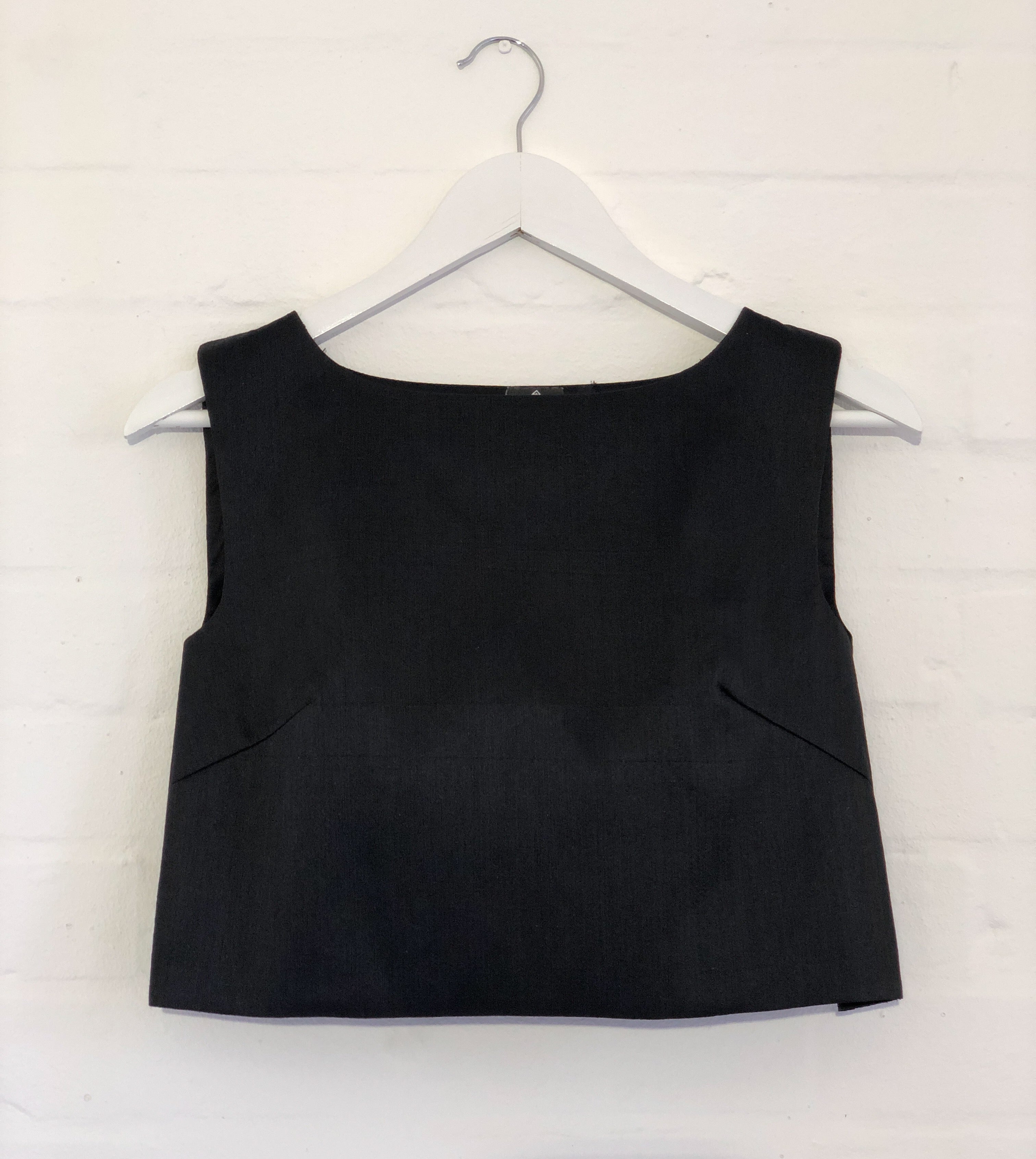 Black Cross Over Top