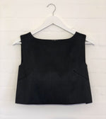 Black Cross Over Top