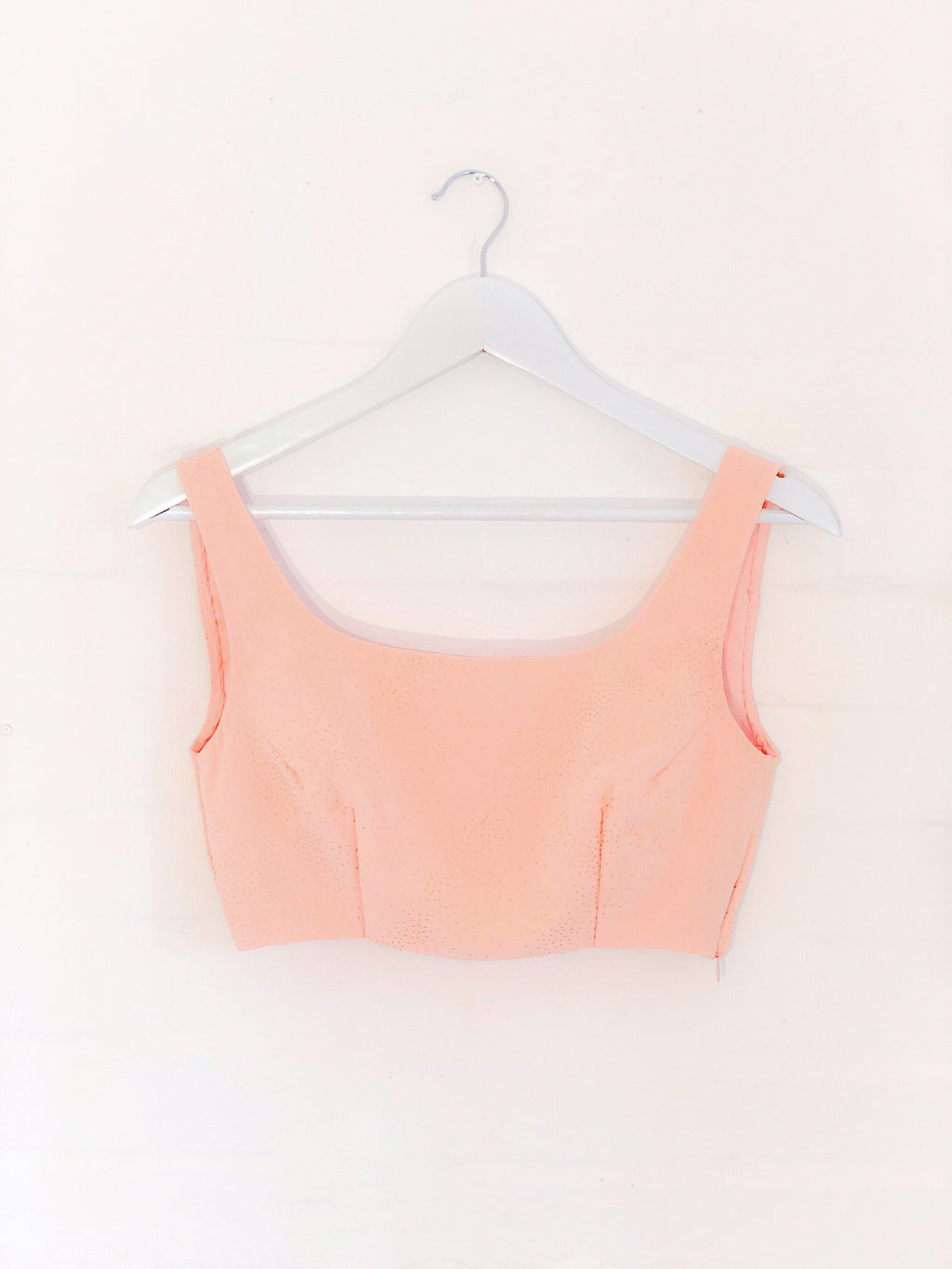 Peach Crop Top
