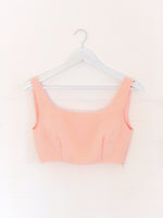 Peach Crop Top