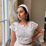 Lace top and skirt lehenga - Sample sale
