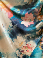 Green and gold kimono