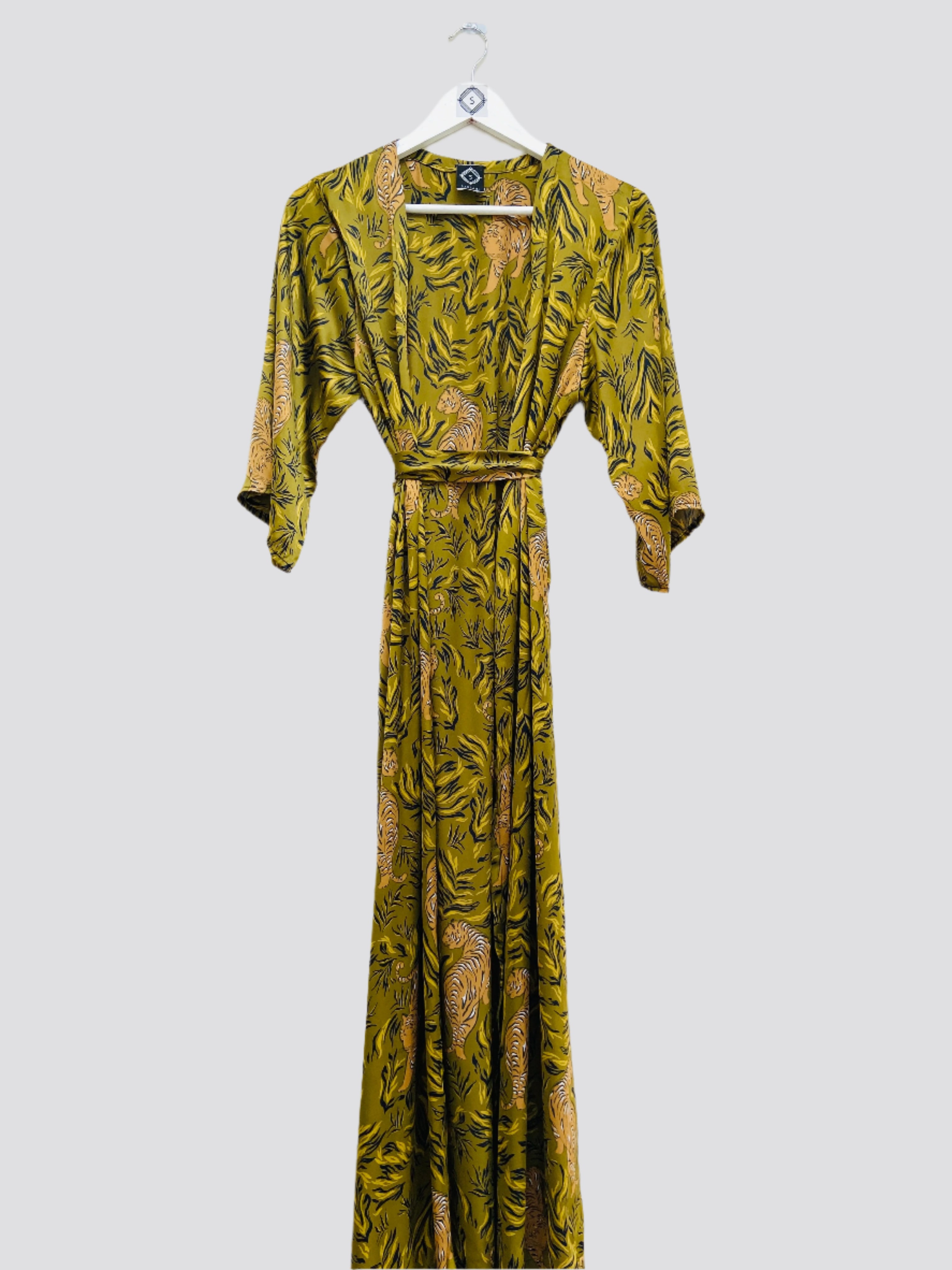Tiger print kimono