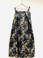 Textured art lehenga skirt with velvet bardot top and choice of dupatta