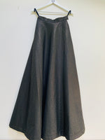 Black and gold dot lehenga skirt