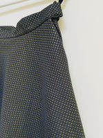 Black and gold dot lehenga skirt