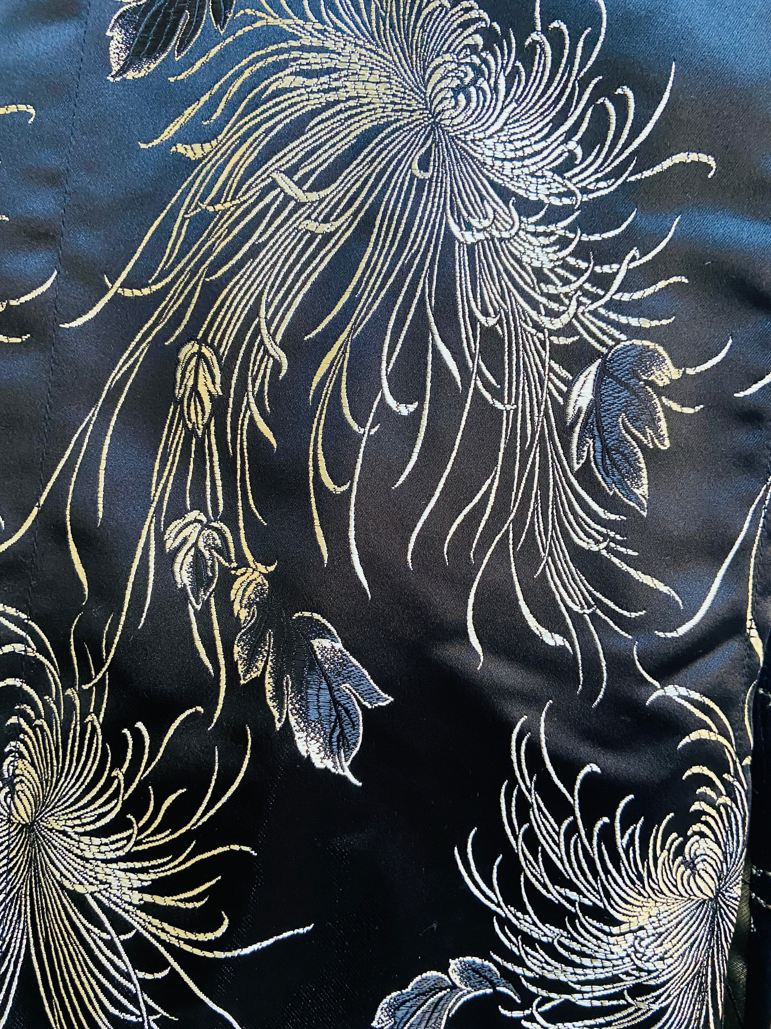 Art deco jacquard jacket.