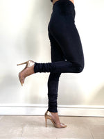 Stretch velvet churidar pajami - more colours