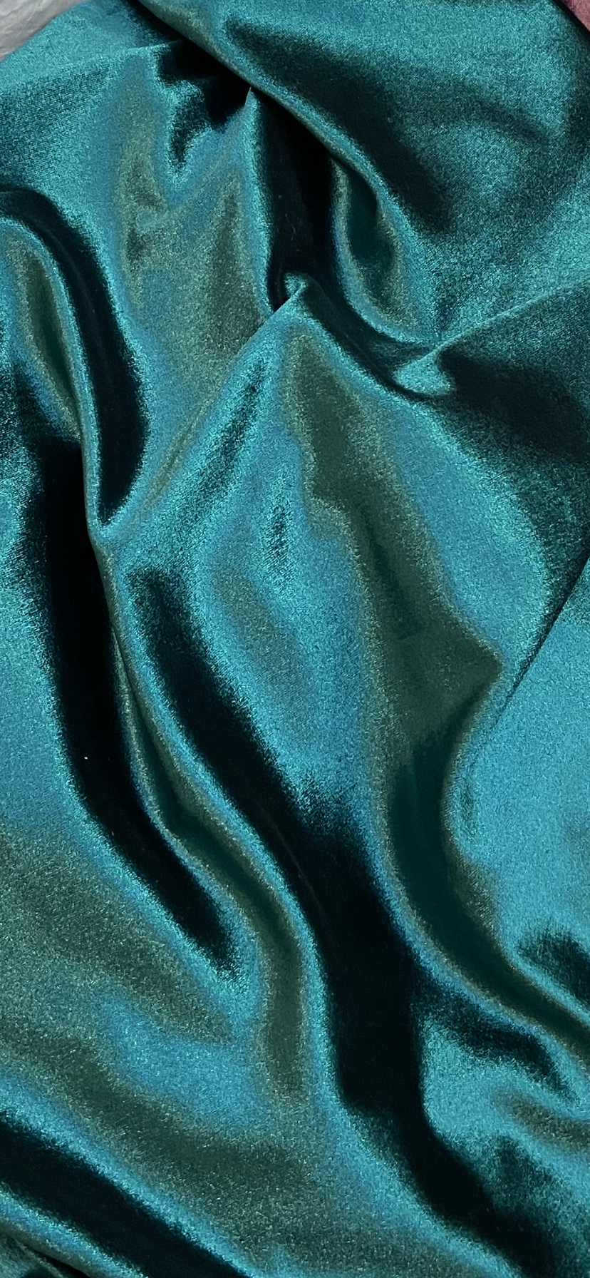 Velvet bardot top