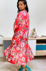 Coral Kimono