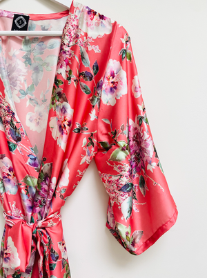 Coral Kimono