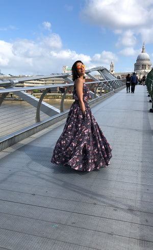 Floral lehenga set - Sample sale