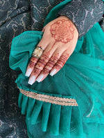 All over pleat dupatta