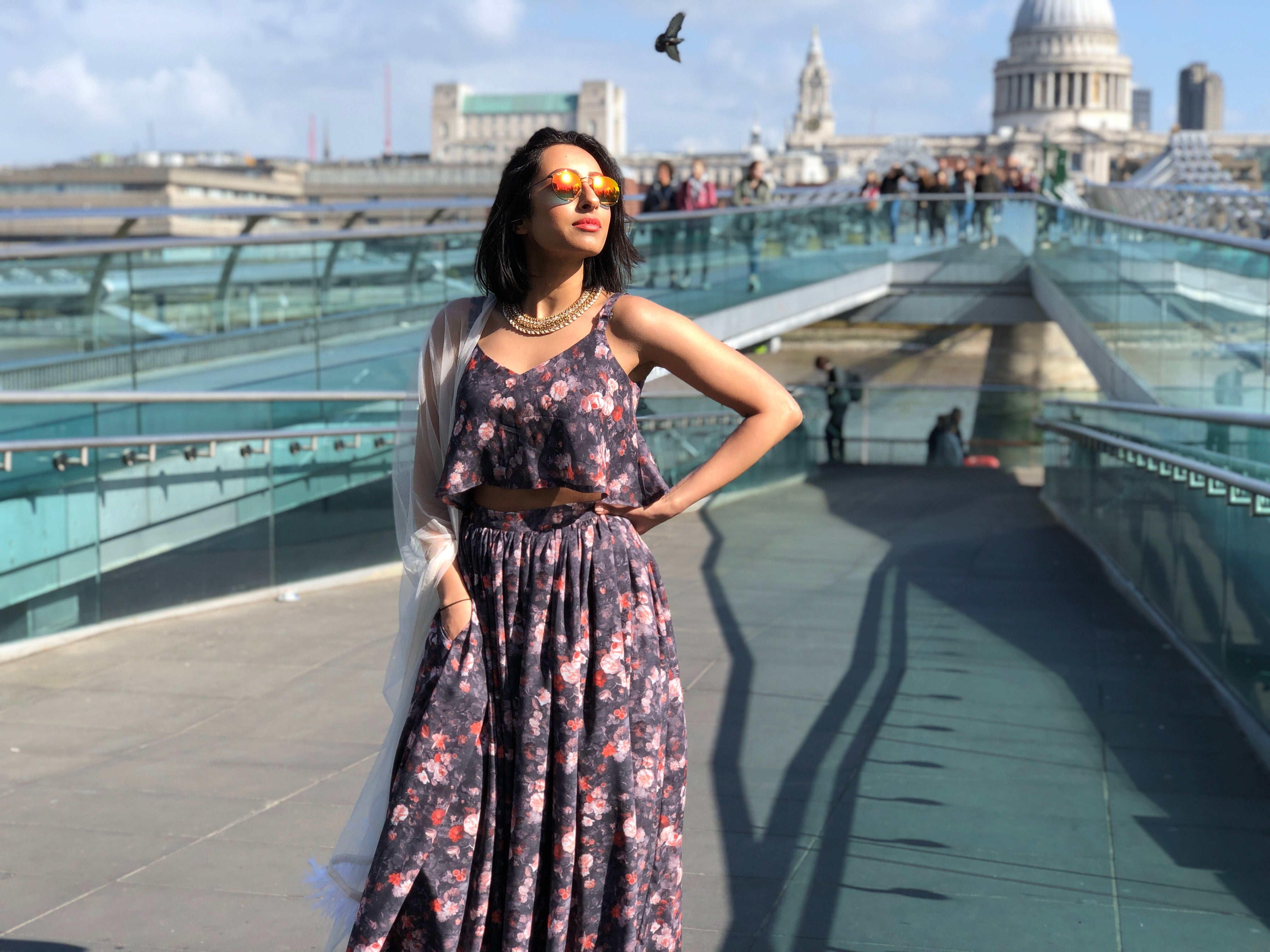 Floral Floaty Top
