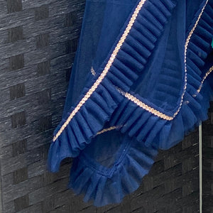 All over pleat dupatta