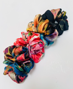Floral scrunchies 4 pack