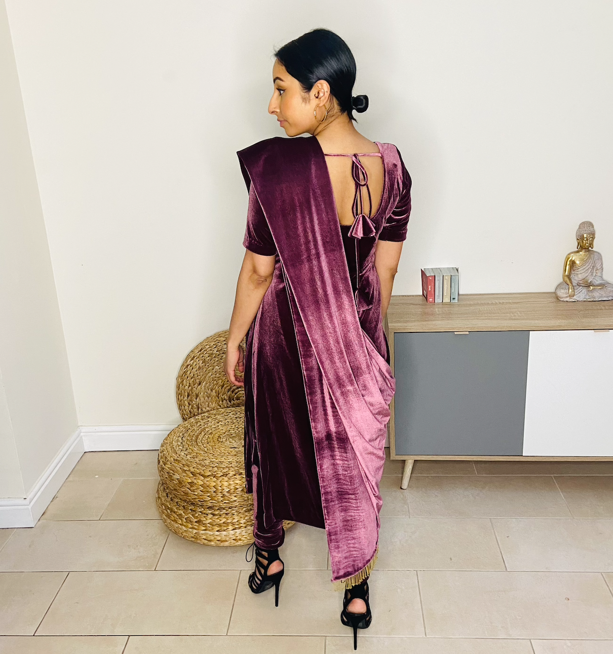 Sheena .V. Velvet Pajami suit