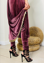 Sheena .V. Velvet Pajami suit